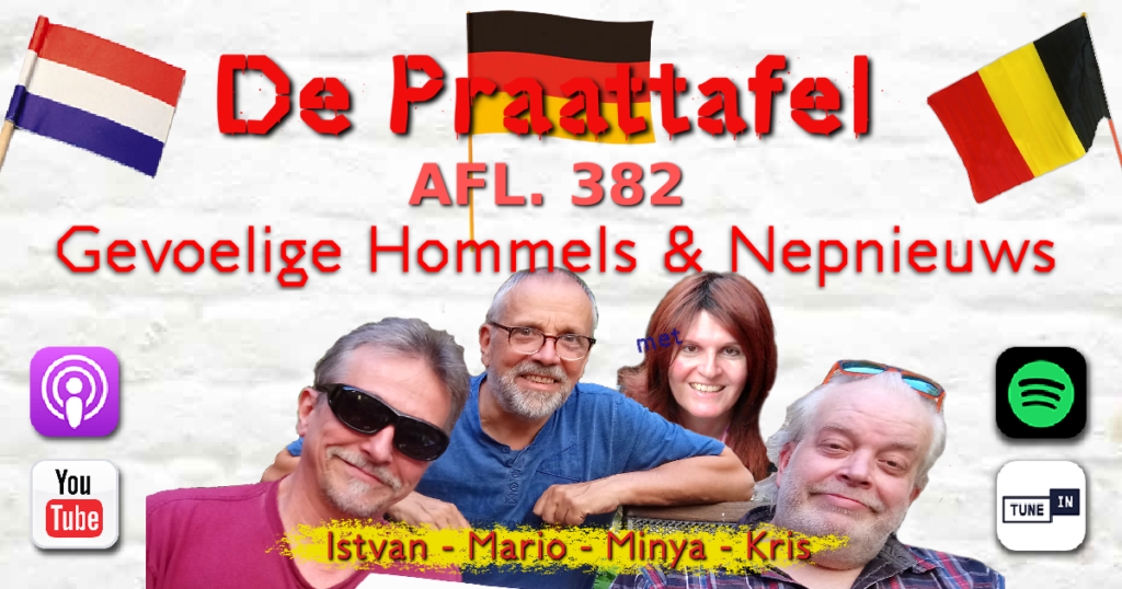 Afl. 382: Gevoelige Hommels & Nepnieuws ☀️🐝🔫