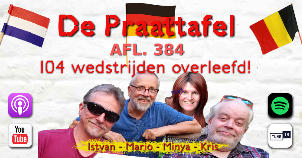 Afl. 382: Het zit erop! 104 wedstrijden overleefd!