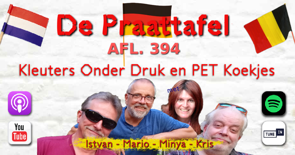 Afl. 394: Kleuters Onder Druk en PET Koekjes